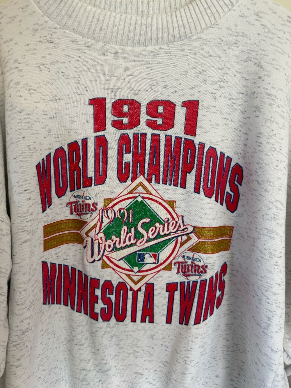 Minnesota Twins 1991 World Series Champions Sweatshirt